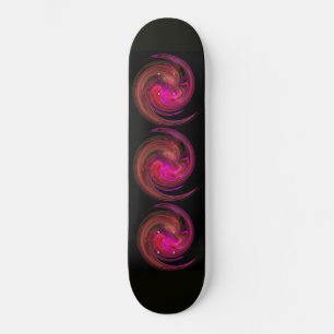 Skateboard VORTEX LÉGER, noir rouge violet rose brun