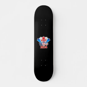 Skateboard Vote for Trump 2024