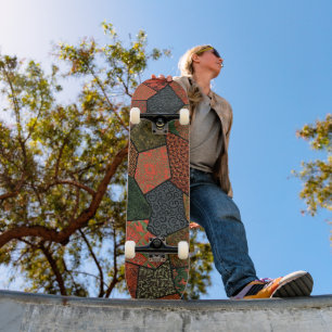 Skateboard Voyagez dans les vagues du temps : l'élégance japo