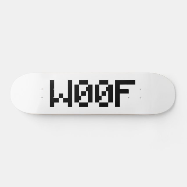 Skateboard W00F [Sons animaux de léopards] (Horz)