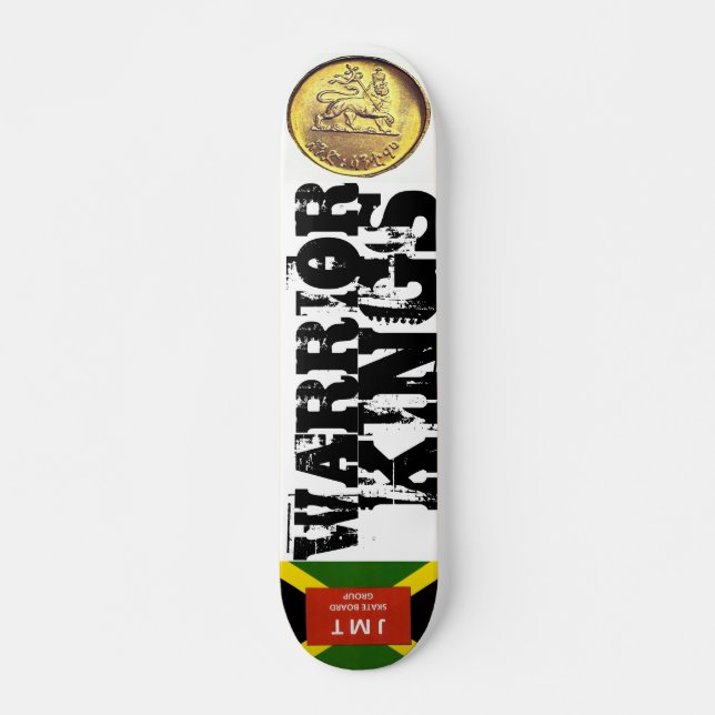 Skateboard WARRIOR KINGS Skateboard, pont de 7 ¾ po (Devant)