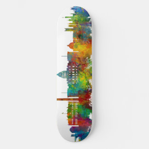 Skateboard Washington DC Skyline