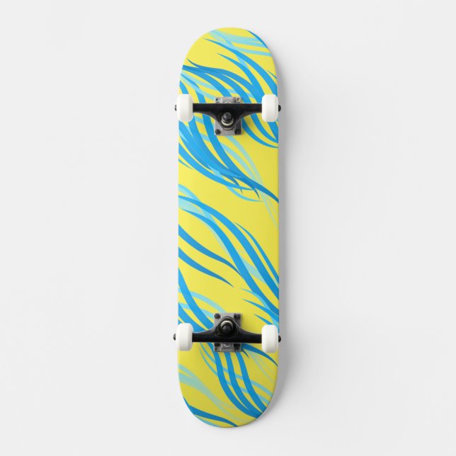 Skateboard Waves Skateboard (Recto)