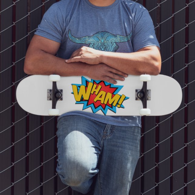 Skateboard - Wham! White (Outdoor 3)