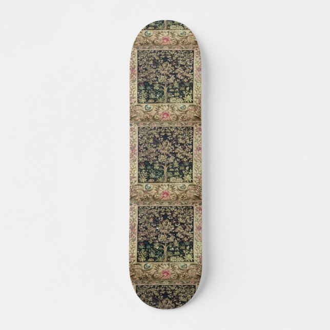 Skateboard Willam Morris de beaux designs et créations, Vint (Devant)
