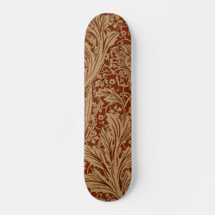 Skateboard William Morris Arcadia Floral Garden Flower Classi