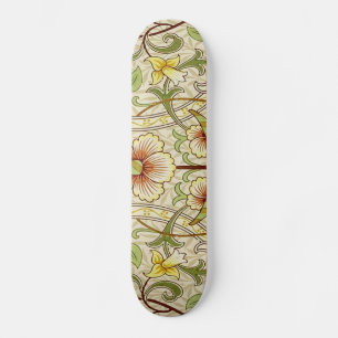 Skateboard William Morris Daffodil Fond d'écran classique