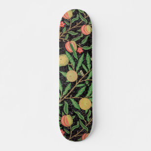 Skateboard William Morris Fruit motif Vintage