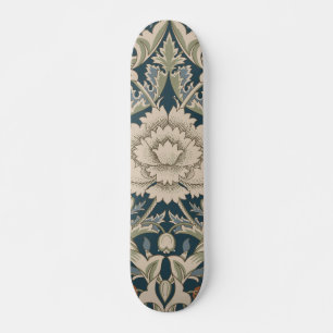 Skateboard William Morris Severn Floral Garden Flower Classic