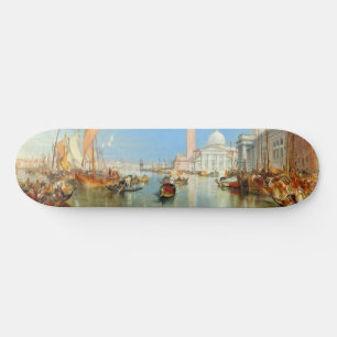 Skateboard William Turner - Venise, le Dogana et San Giorgio