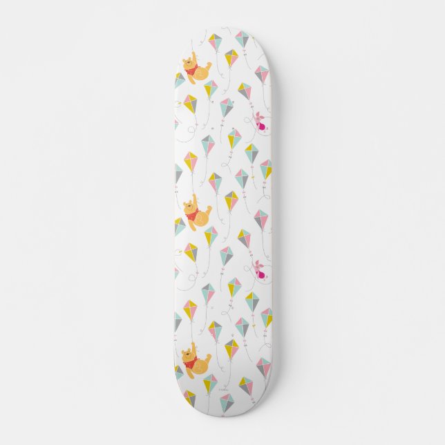 Skateboard Winnie l'Ooh | Pastel Kite Motif (Devant)
