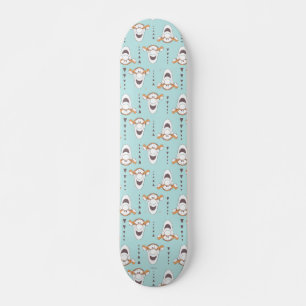 Skateboard Winnie l'Ooh   Tigger Triangle Pastel Motif