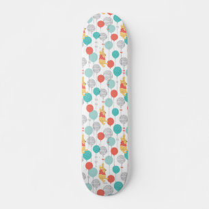 Skateboard Winnie l'Ourson Accrocher sur le Motif des ballon