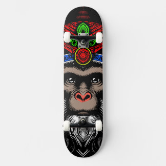 Skateboard Wise Old Monkey