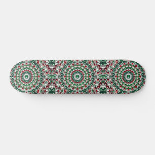 Skateboard with Italian Colours Design