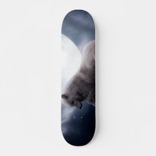Skateboard Wolf the King of Wilderness