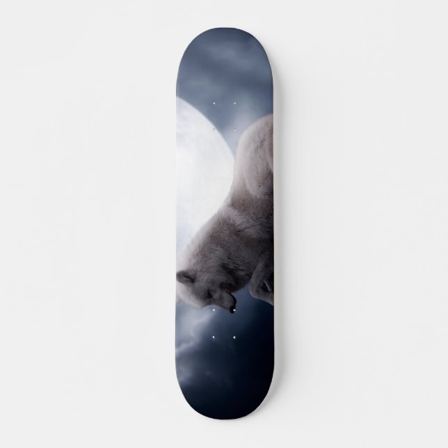 Skateboard Wolf the King of Wilderness (Devant)