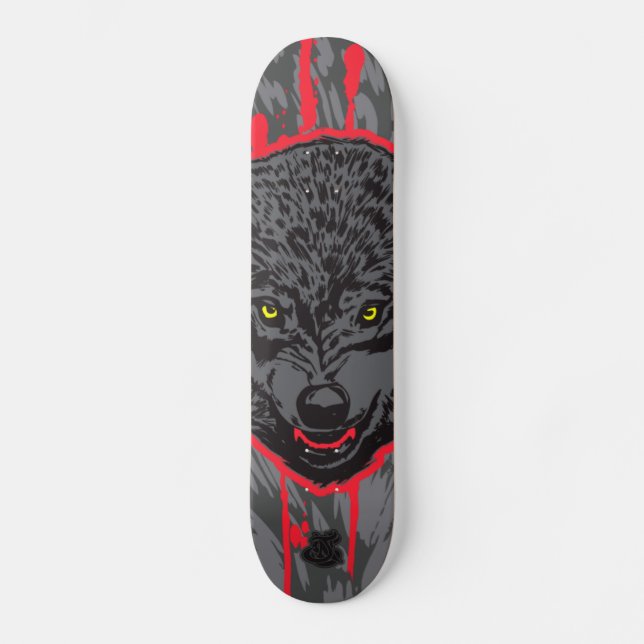Skateboard Wolfpack (Recto)