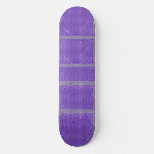 Skateboard wow violet. (Recto)