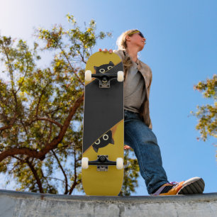 Skateboard Yeux de dessin animé