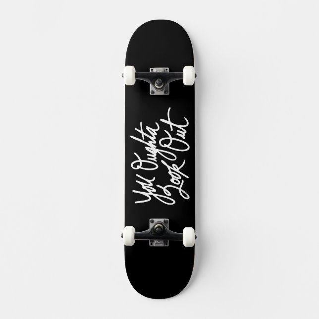 Skateboard YOLO par Love Me (Recto)