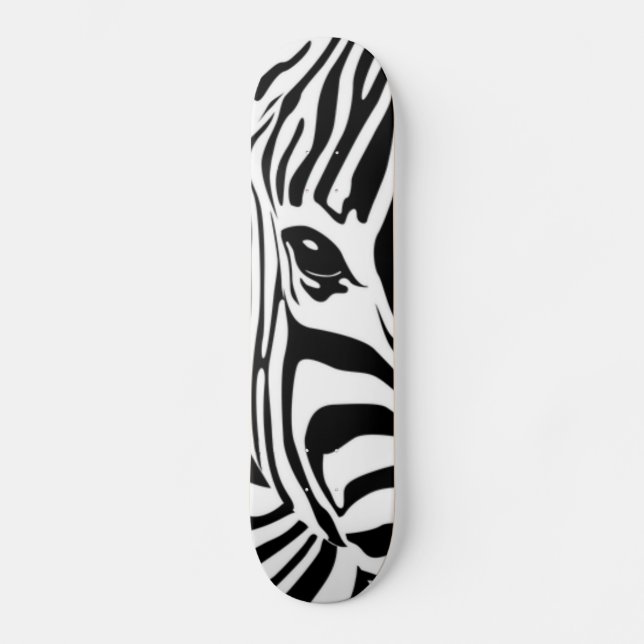 Skateboard Zebra Head (Recto)