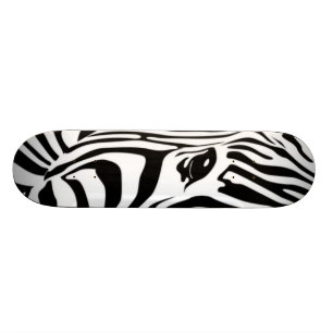 Skateboard Zebra Head