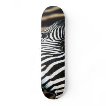 Zebra Stripes Faune Animal Art skate deck
