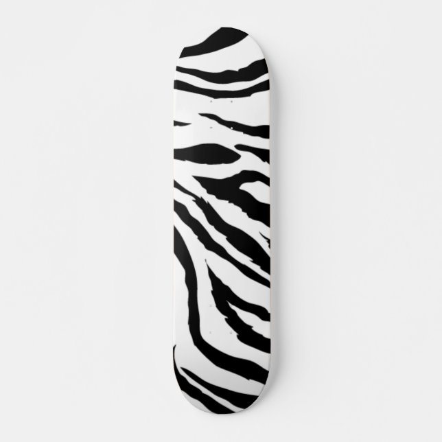 Skateboard zèbre (Devant)