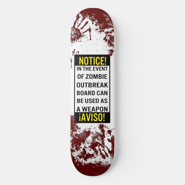 Skateboard Zombie Basher (Recto)