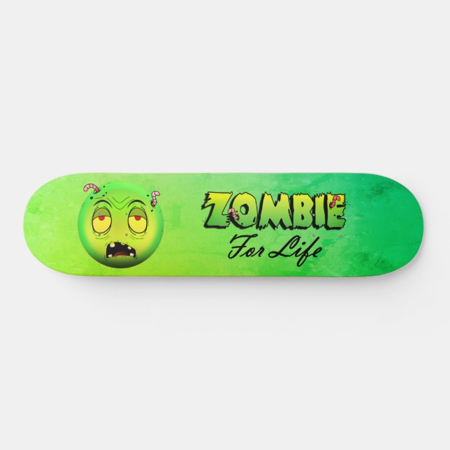 Skateboard Zombiemoji (Horz)
