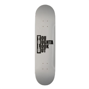 Skateboard Zone verticale YOLO
