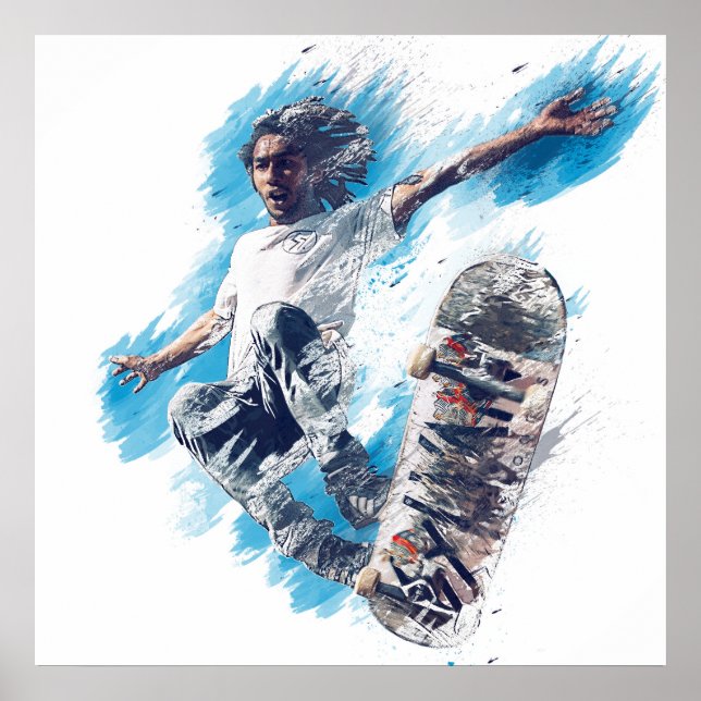 Skateboarder  poster (Front)