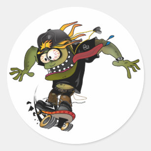 Skateboarder Sticker