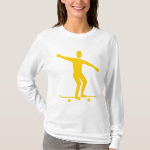 Skateboarding - Amber T-Shirt