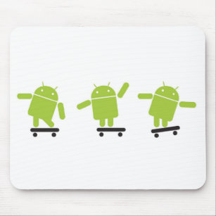 Skateboarding Android Mouse Pad