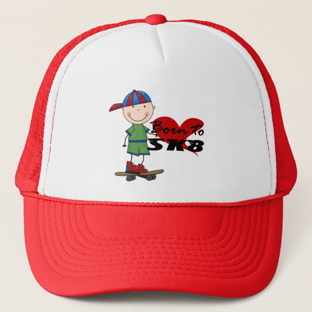 SKATEBOARDING - Boy in Baseball Cap (Front)