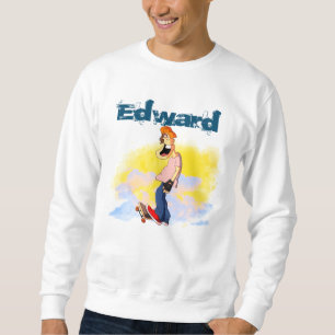Skateboarding Guy (Light) Sweatshirt