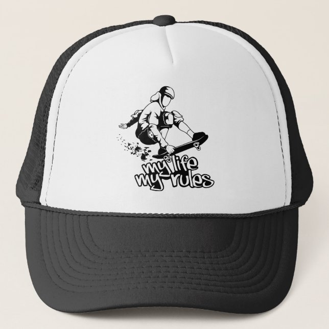 Skateboarding hat - choose colour (Front)
