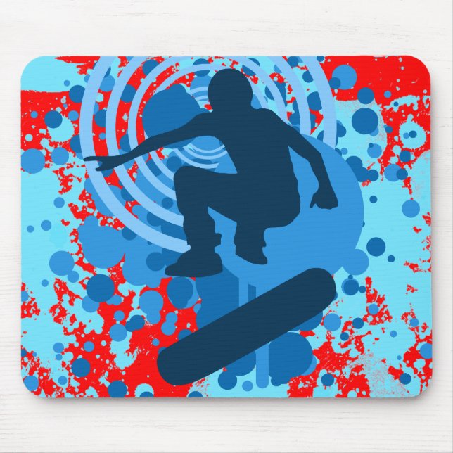 skateboarding : hi-fi mouse pad (Front)