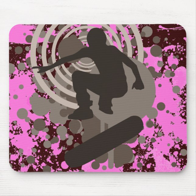 skateboarding : hi-fi mouse pad (Front)