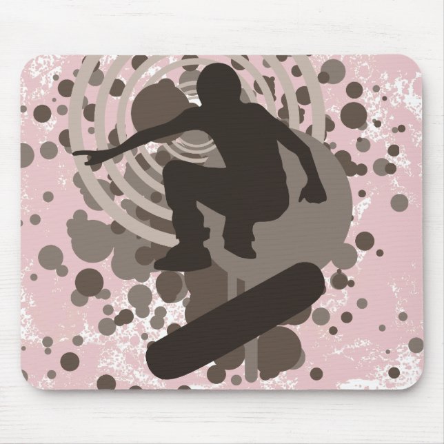 skateboarding : hi-fi mouse pad (Front)