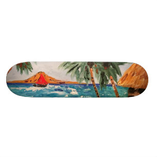 skateboarding is fun skateboard