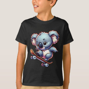 Skateboarding Koala T-Shirt