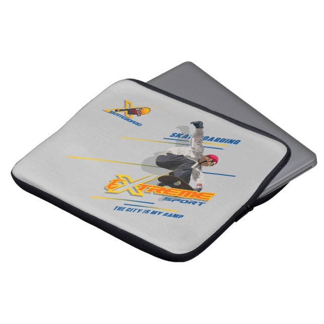 Skateboarding | Laptop Sleeve Bag 13" (Front Top)