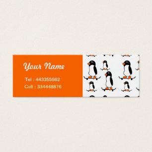 Skateboarding penguins