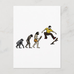 Skateboarding Postcard