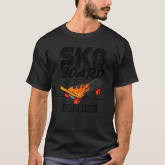 Skateboarding Rad Awesome Skater Cool Skateboard G T-Shirt