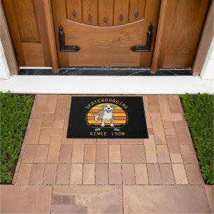 Skateboarding Since 1980 Doormat