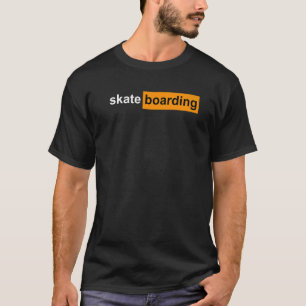 Skateboarding Skater Teen Ollie Kickflip Skating T-Shirt